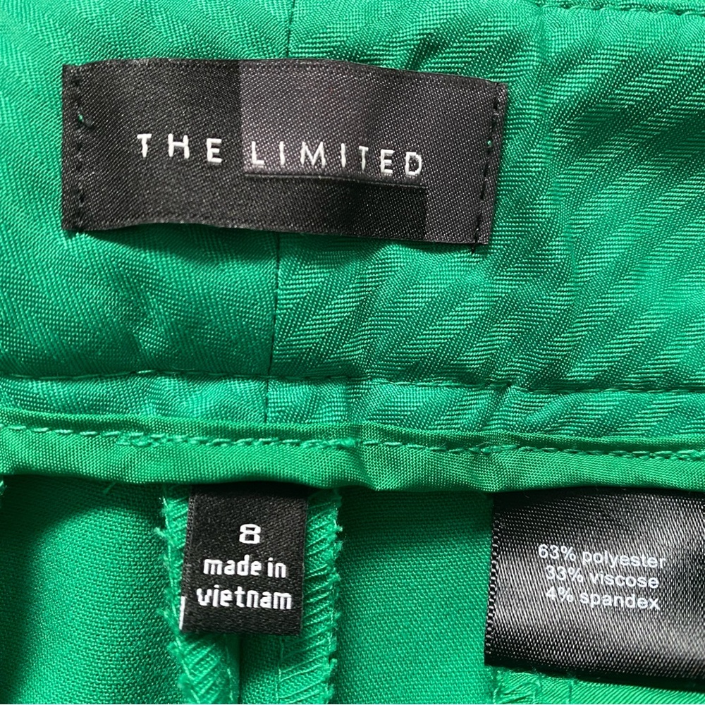 THE LIMITED Green Dress Pants - Size 8 - EUC - Picture 5 of 5
